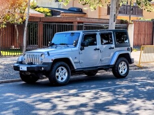 Jeep Wrangler Sahara Diesel 2015 Usado en Las Condes