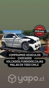 Chocados volcados fundidos en todo chile buscamos