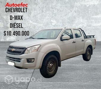 Chevrolet d-max diésel 4x2 2016 crédito 60 meses