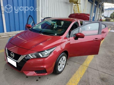 New Nissan Versa Año 2021 Rojo Metalico