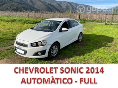 Chevrolet sonic 2014 automatico