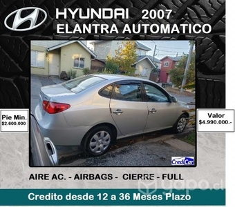 12 a 36 Meses - HYUNDAI ELANTRA Full Automático