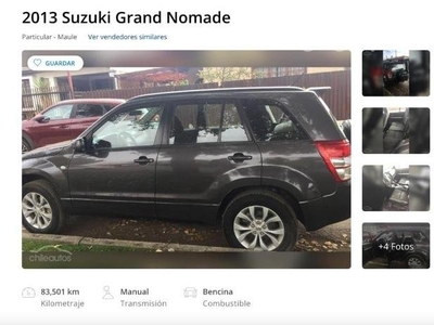 Suzuki Grand Nomade 2013 4x4