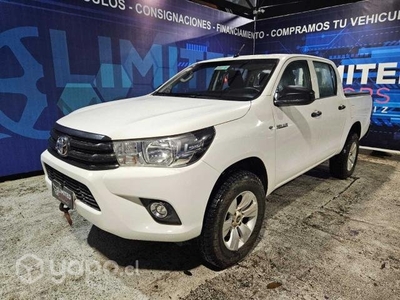 Toyota hilux dx 2.4 4x4 2018