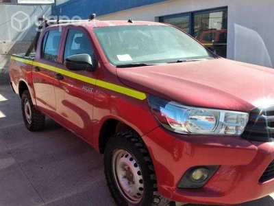 Toyota hilux 2.4 dx 4x2 año 2018