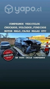 Chocados volcados fundidos en todo chile buscamos