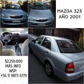 vendo Mazda 323, año 2001