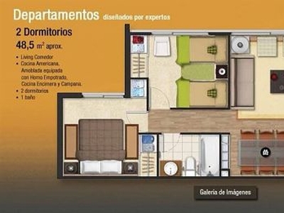 Arriendo Departamento Cerrillos avenida americo vespucio 1700