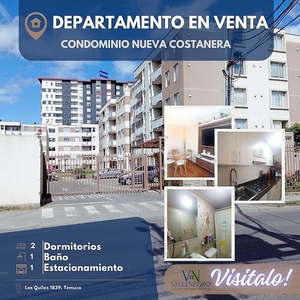 Departamento en Venta en Temuco 2 dormitorios 1 baño / Gestión y Propiedad