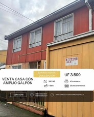 Casa en Venta en Concepción 4 dormitorios 1 baño / Gestión y Propiedad