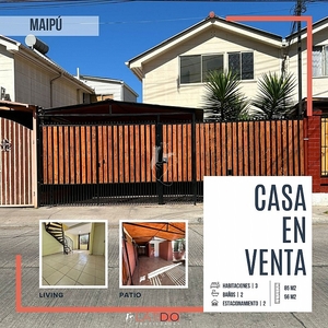 Casa en Venta en Maipú 3 dormitorios 2 baños / Gestión y Propiedad