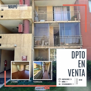 Departamento en Venta en Maipú 3 dormitorios 1 baño / Gestión y Propiedad