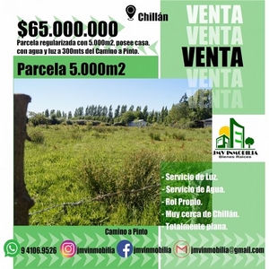 JMV Inmobilia VENDE Parcela Camino a Pinto Chillán