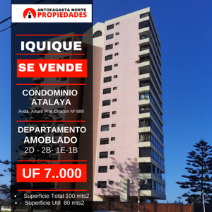 VENTA DEPARTAMENTO ATALAYA