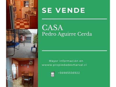 Casa en comuna de Pedro Aguirre Cerda