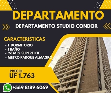 Departamento en Venta en Santiago 1 dormitorio 1 baño / Gestión y Propiedad