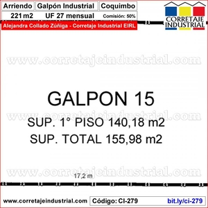 Industrial en Arriendo en Barrio Industrial Coquimbo, Elqui