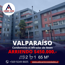 Valparaíso / cerro delicias / depto 2d 1b