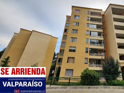 Arrienda departamento, condominio jardin suizo 1, valparaíso