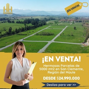 EN VENTA HERMOSAS PARCELAS DE 5000M2 EN SAN CLEMENTE