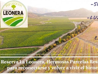 Terreno en Venta en Reserva La Leonera Graneros, Cachapoal