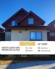 Casa en Venta en San Pedro De La Paz 3 dormitorios 2 baños / Gestión y Propiedad
