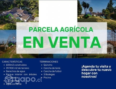 Agricola Exclusiva parcela de agrado San Bernardo