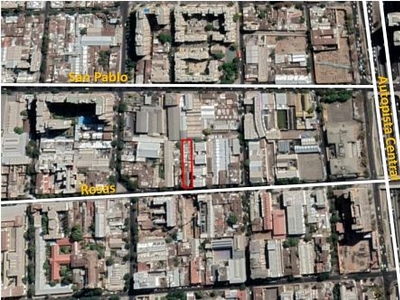Venta terrenos industriales santiago autopista central / calle rosas