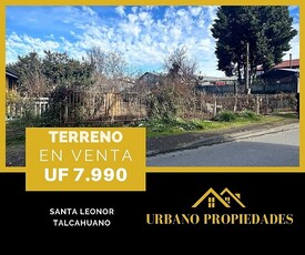 Sitio o Terreno en Venta en Talcahuano / Gestión y Propiedad